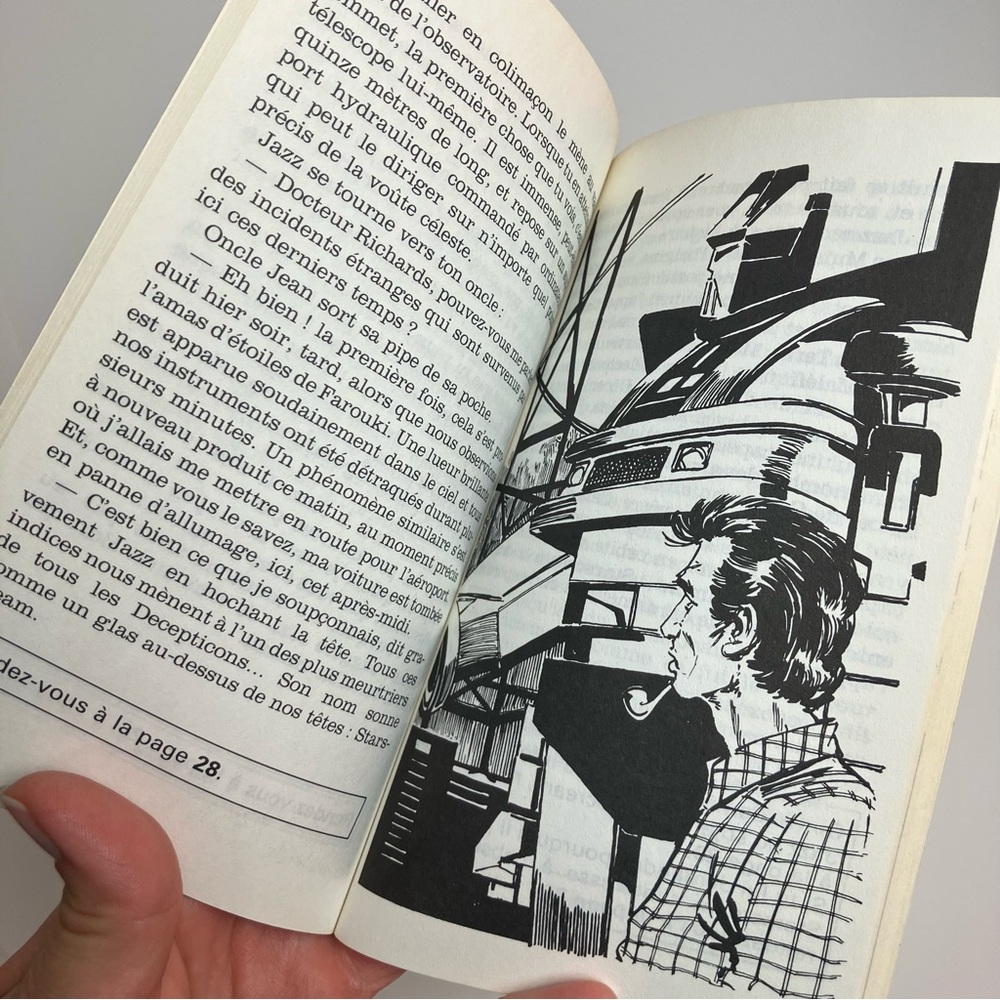 80s Vintage Transformers French Book Livre Jeu Vous êtes le héro 1980s Francais - Picture 6 of 7